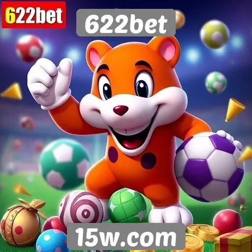 Variedade de jogos disponíveis na plataforma 622bet
